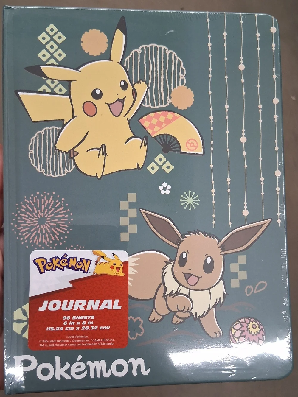 New Pokemon Journal Book